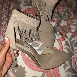 Steve Madden fringe heels